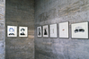 Ausstellung Variationen zum anonymen Bild - eine Epigenese, Galerie im Treppenhaus. Bildserie Claudius Lazzeroni, 1990.
